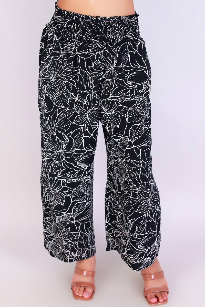 Jeans Warehouse Hawaii - PRINT WOVEN CAPRI&