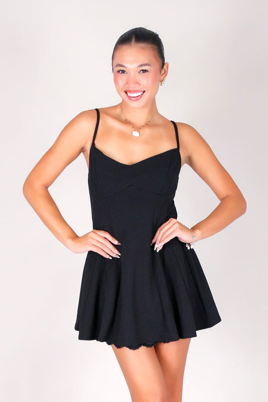 ALL EYES HERE MINI DRESS