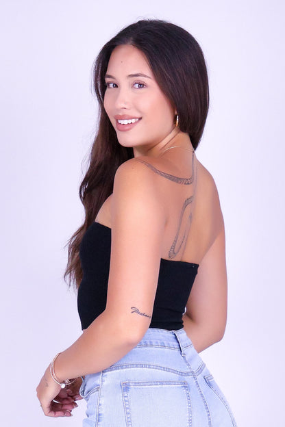 MOVE EASY SWEATER TUBE TOP
