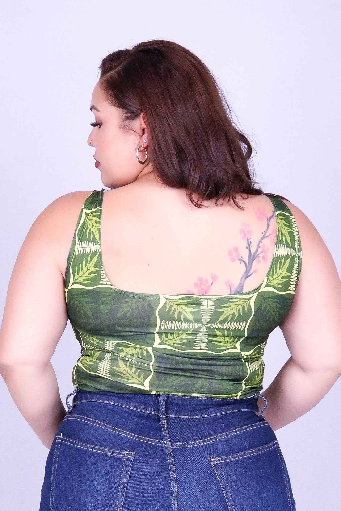 FERN KUIKI SQUARE NECK TOP