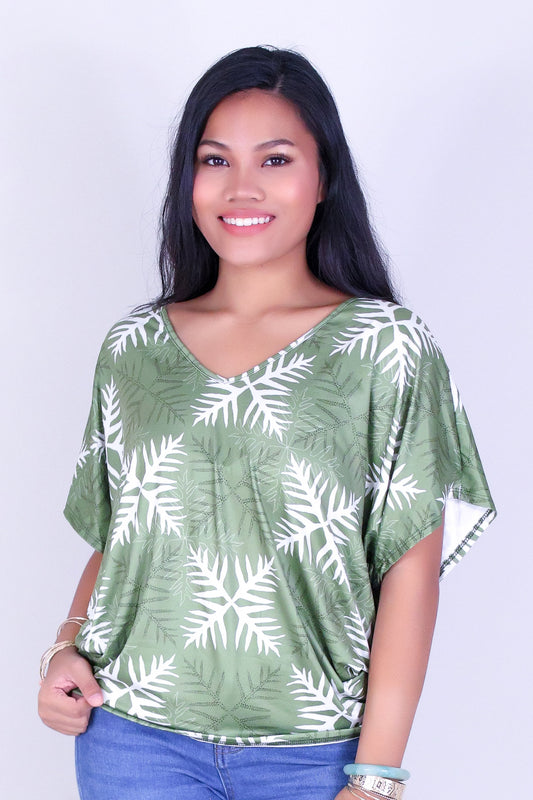 LAUAE QUILT DOLMAN TOP