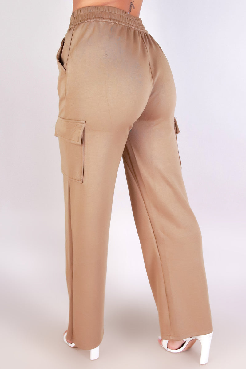 Jeans Warehouse Hawaii - ACTIVE KNIT PANT/CAPRI - CHIC IN CHARGE CARGO PANTS | By SUPERLINE