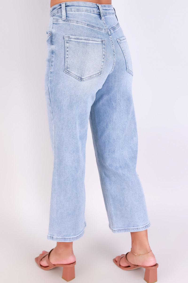 Jeans Warehouse Hawaii - DENIM CAPRIS - BELLA CAPRI JEANS | By YMI JEANS