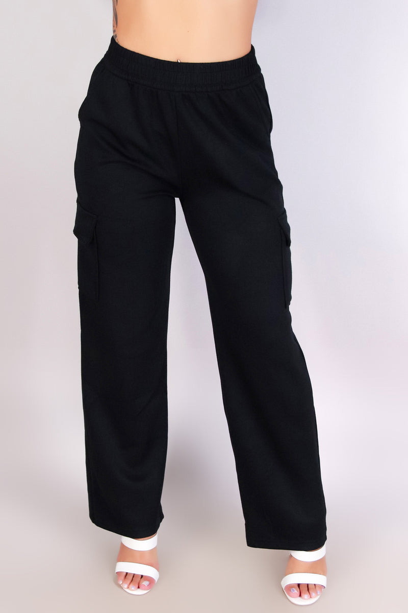 Jeans Warehouse Hawaii - ACTIVE KNIT PANT/CAPRI - CHIC IN CHARGE CARGO PANTS | By SUPERLINE