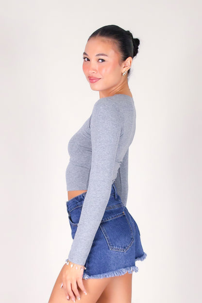 WATCH OUT LONG SLEEVE TOP