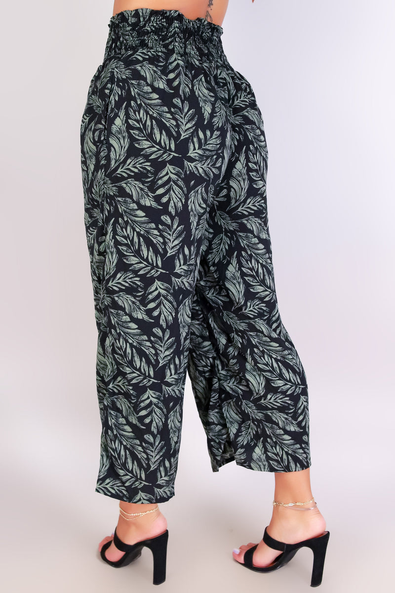 Jeans Warehouse Hawaii - PRINT WOVEN CAPRI&