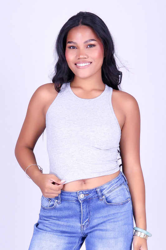 THE BASIC EDIT CROP TANK
