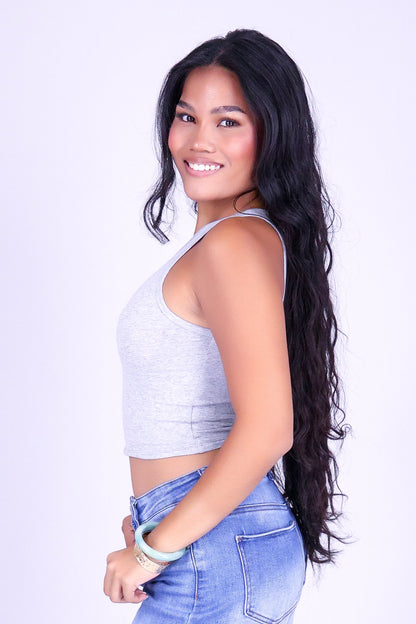 THE BASIC EDIT CROP TANK