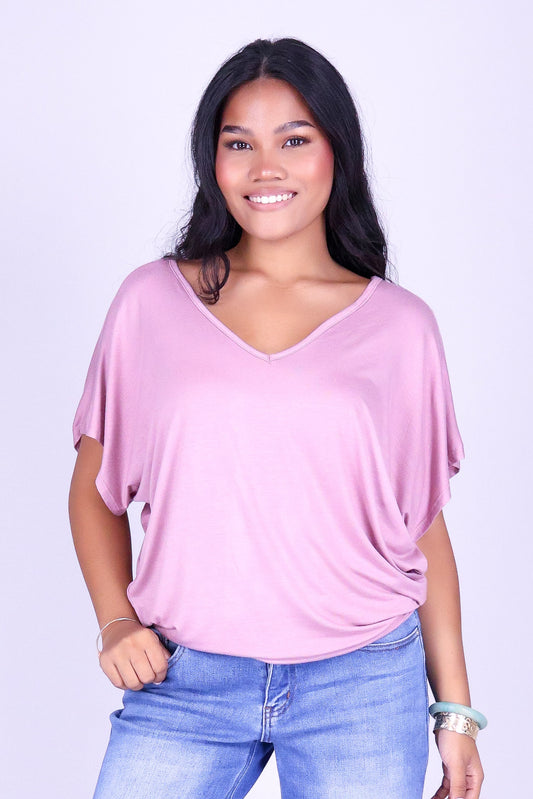 AT IT AGAIN DOLMAN TOP