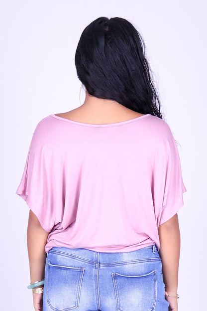 AT IT AGAIN DOLMAN TOP