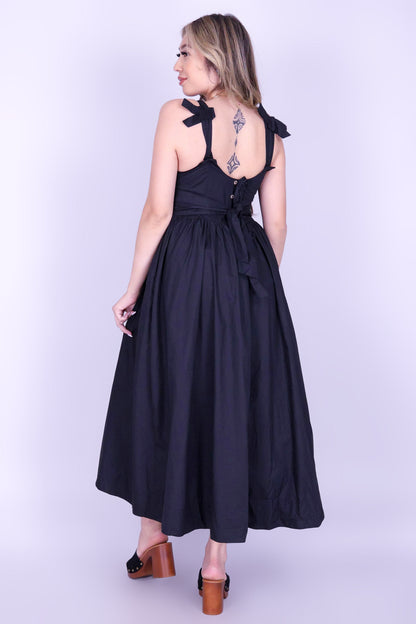 EVERLY BOW MAXI DRESS