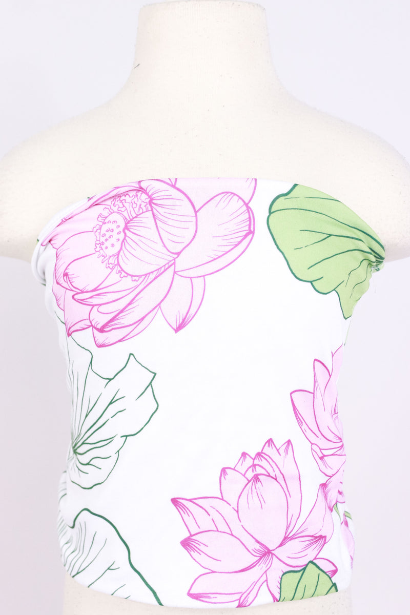 Jeans Warehouse Hawaii - S/L PRINT TOPS 2T-4T - WATER LILY TUBE TOP | KIDS SIZE 2T-4T | By LUZ