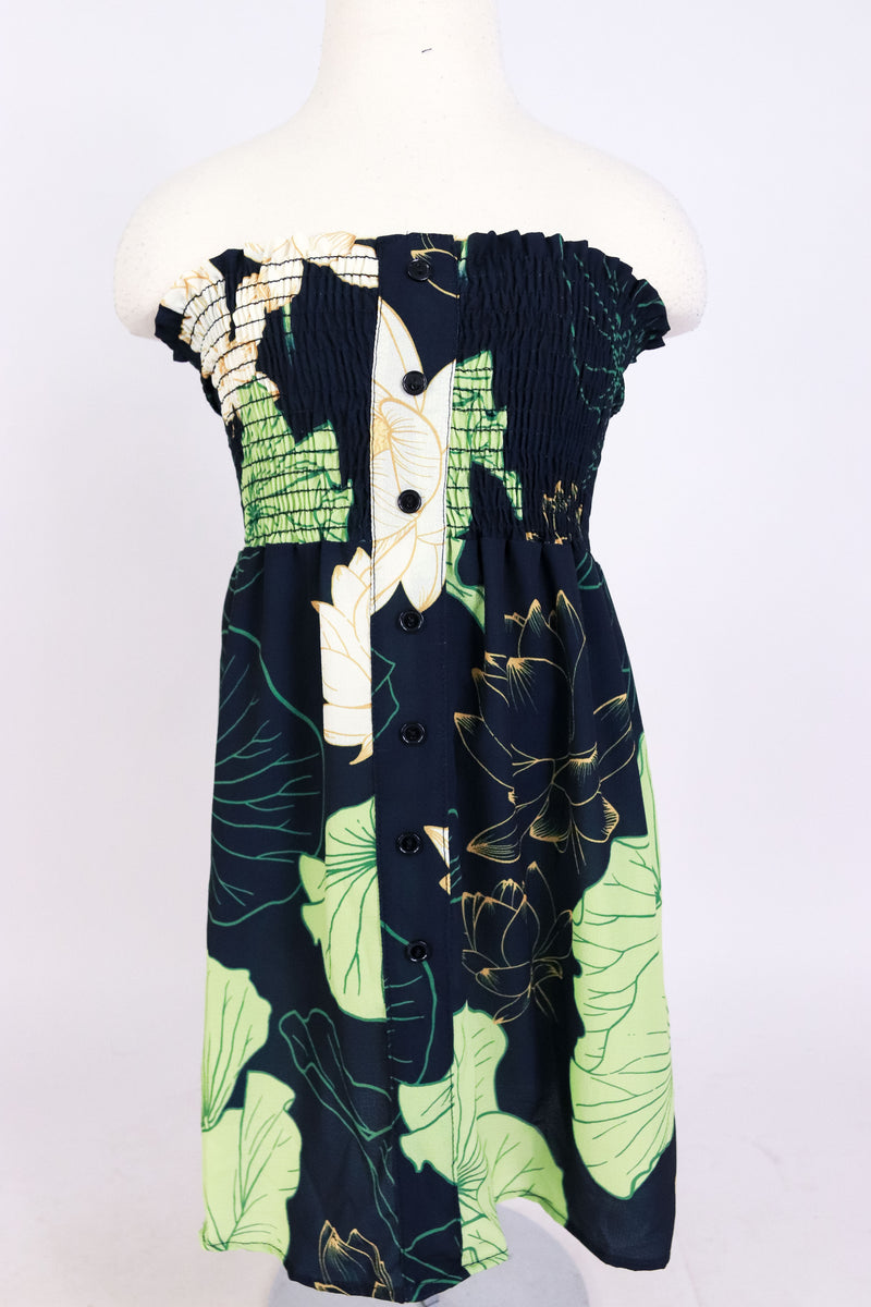 Jeans Warehouse Hawaii - DRESSES 2T-4T - WATER LILY TUBE BABYDOLL DRESS | KIDS SIZE 2T-4T | By LUZ