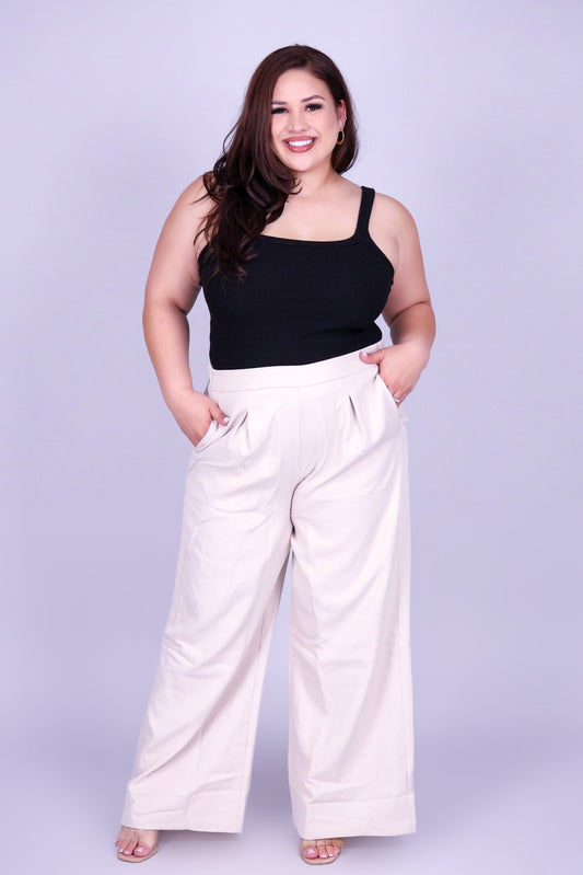 OWN THE ROOM DRESSY PANTS