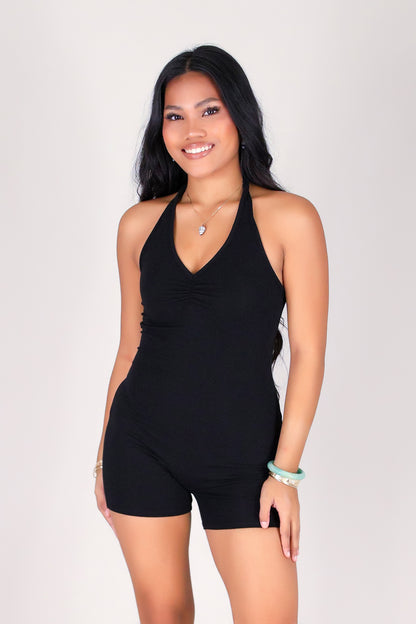 MIDNIGHT CONTROL CATSUIT ROMPER