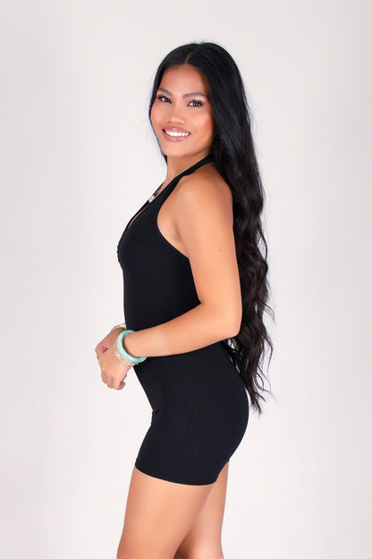 MIDNIGHT CONTROL CATSUIT ROMPER