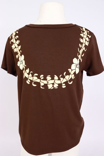 Jeans Warehouse Hawaii - S/S PRINT 7-16 - PUAKENIKENI LEI TEE | KIDS SIZE 7-16 | By LUZ