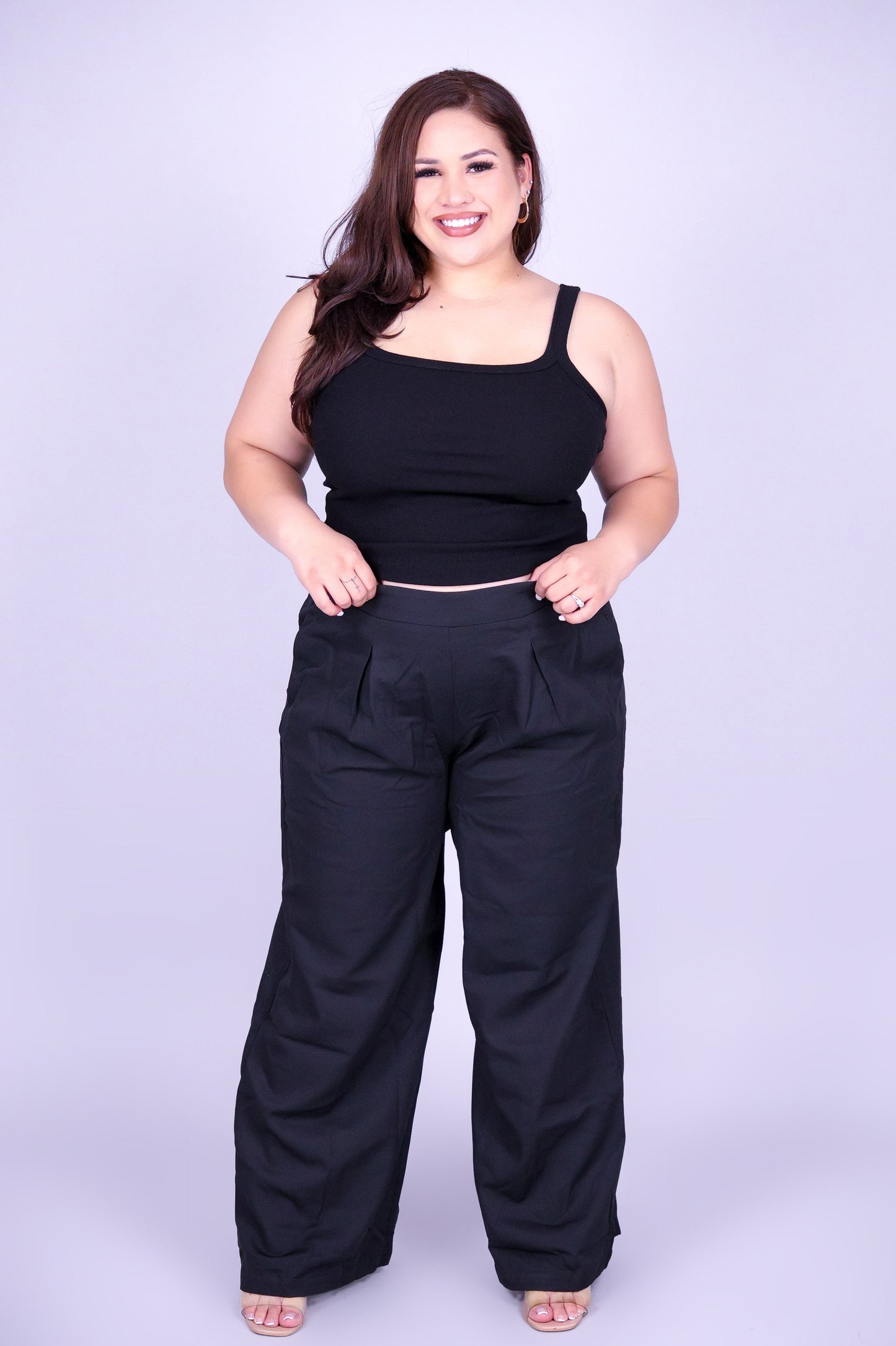 OWN THE ROOM DRESSY PANTS