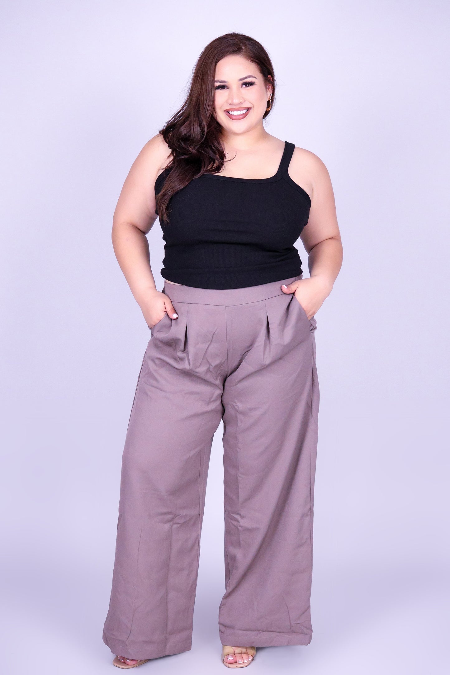 OWN THE ROOM DRESSY PANTS