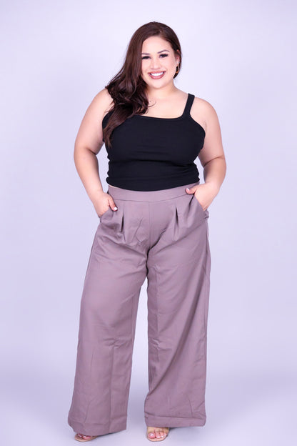 OWN THE ROOM DRESSY PANTS