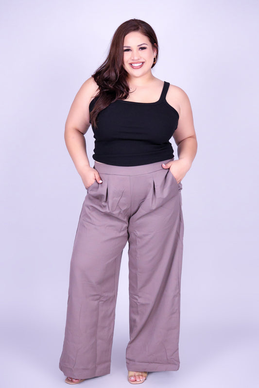 OWN THE ROOM DRESSY PANTS