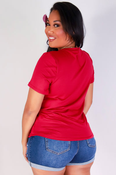 Jeans Warehouse Hawaii - PLUS S/S SCREENS - LOKELANI LEI TEE | By LUZ