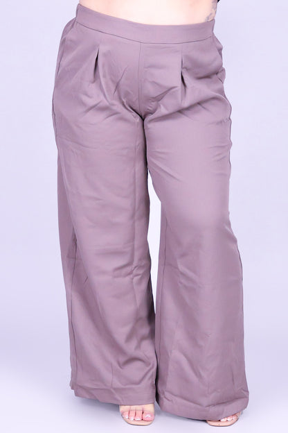 OWN THE ROOM DRESSY PANTS