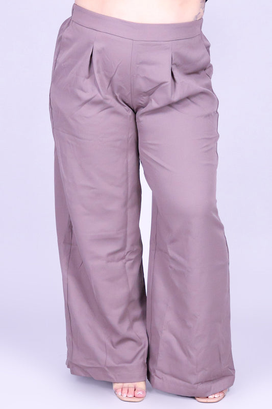 OWN THE ROOM DRESSY PANTS