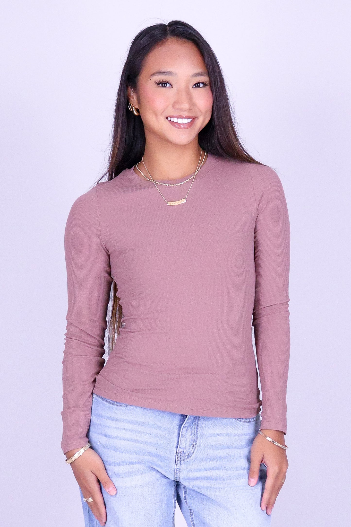 THE EVERYDAY LAYER LONG SLEEVE TOP