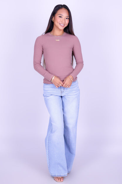 THE EVERYDAY LAYER LONG SLEEVE TOP