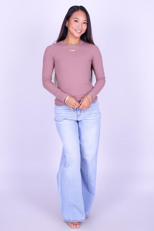 THE EVERYDAY LAYER LONG SLEEVE TOP