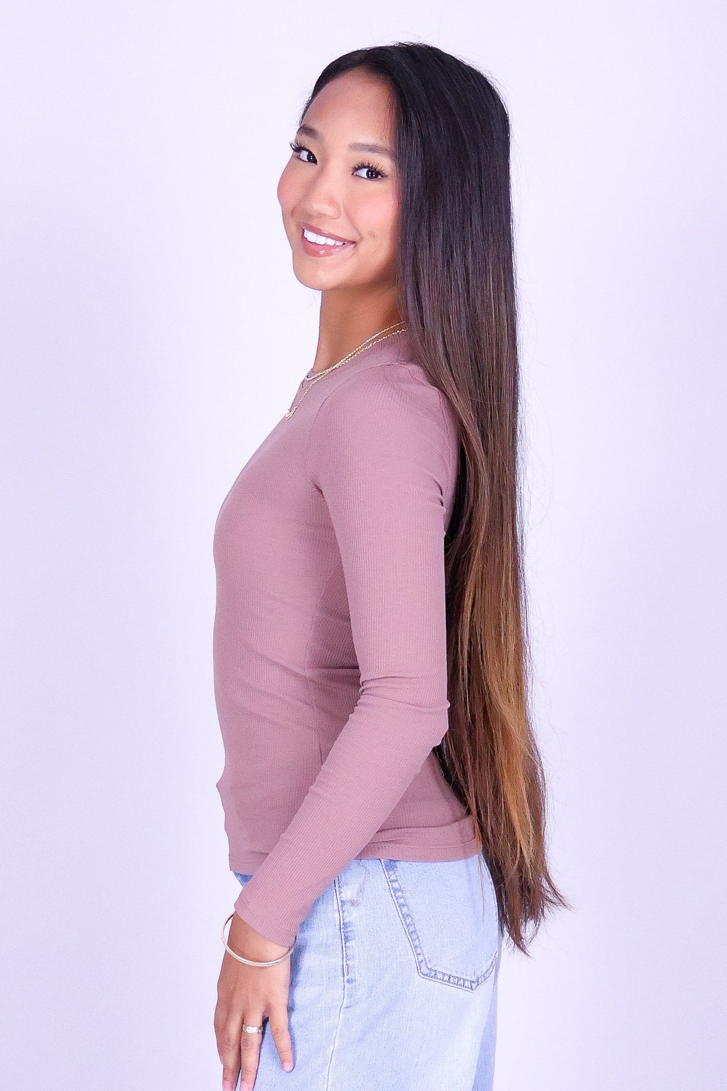 THE EVERYDAY LAYER LONG SLEEVE TOP