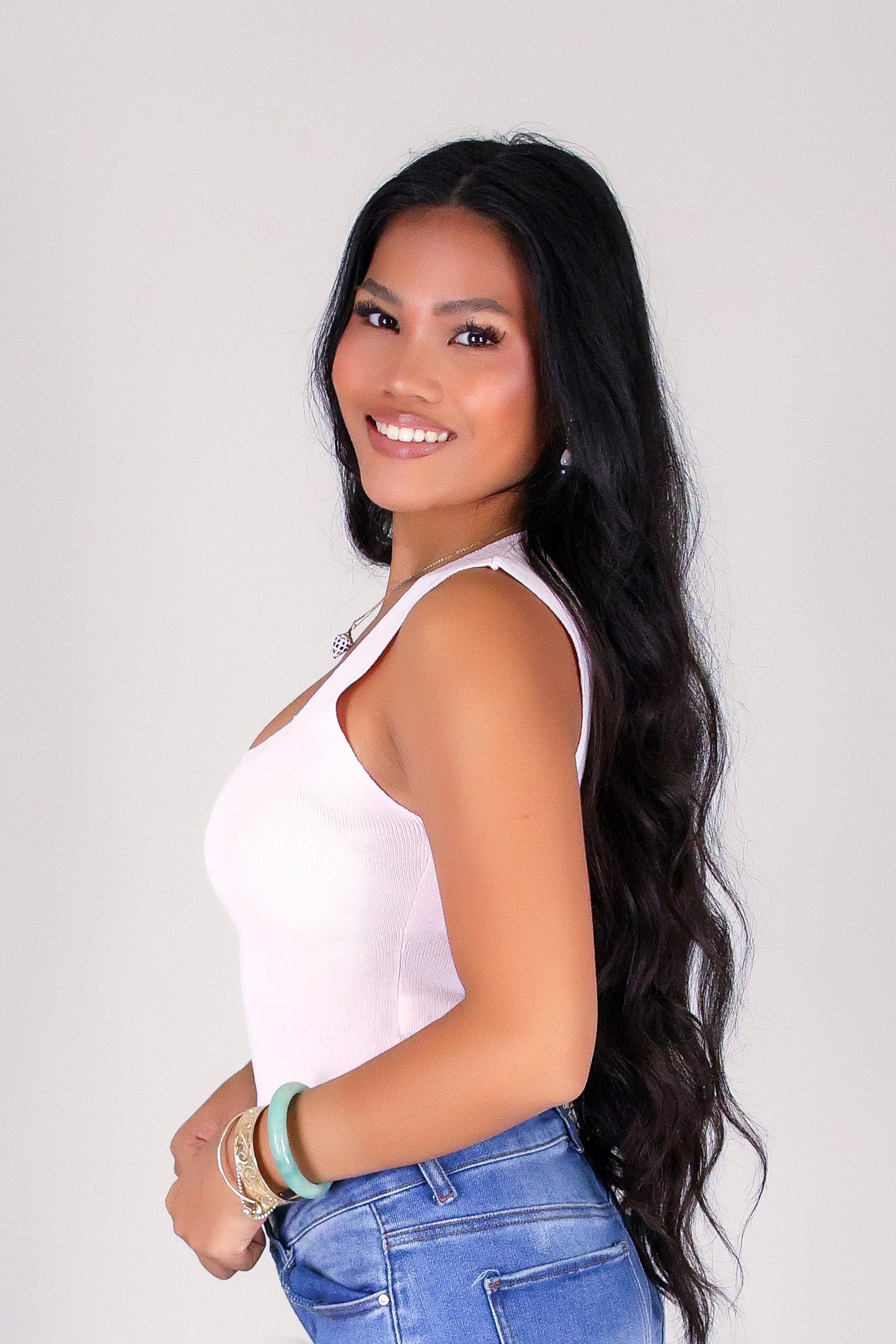 COZY CUT SWEATER TANK