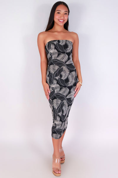Jeans Warehouse Hawaii - TUBE LONG PRINT DRESSES - ISLAND GLOW TUBE DRESS | By MEEK DBA LAC BLEU