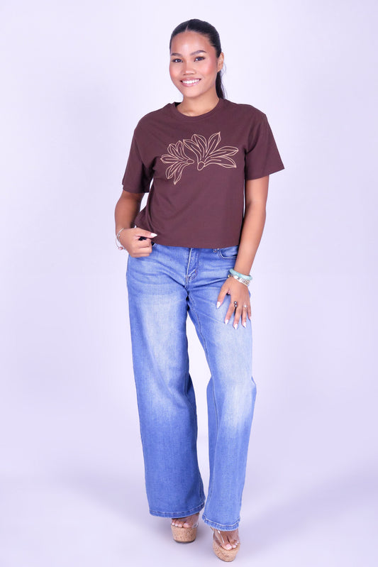 NAUPAKA OUTLINE TEE