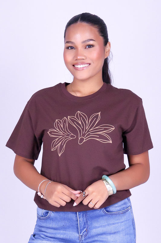 NAUPAKA OUTLINE TEE