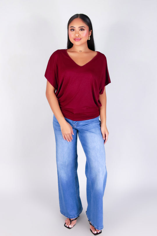 CLOUD NINE DOLMAN TOP