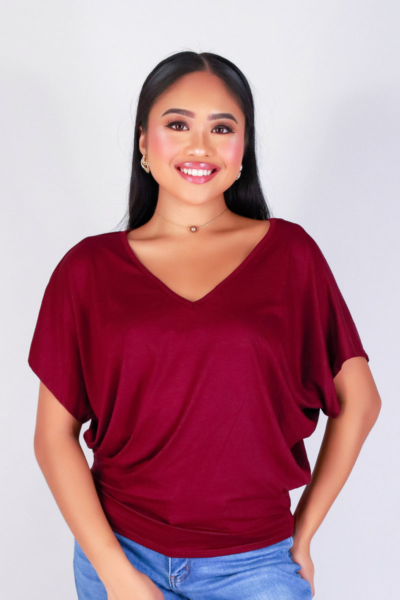 CLOUD NINE DOLMAN TOP