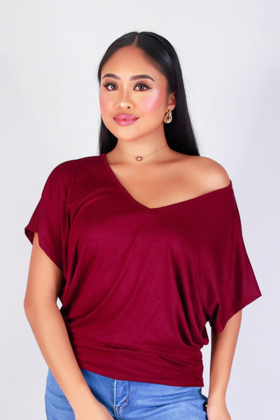 CLOUD NINE DOLMAN TOP