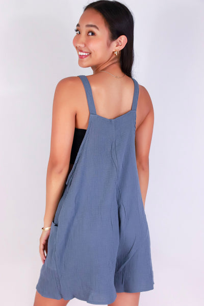 Jeans Warehouse Hawaii - SOLID CASUAL ROMPERS - SUNNY STEP ROMPER | By Detour Apparel Inc.