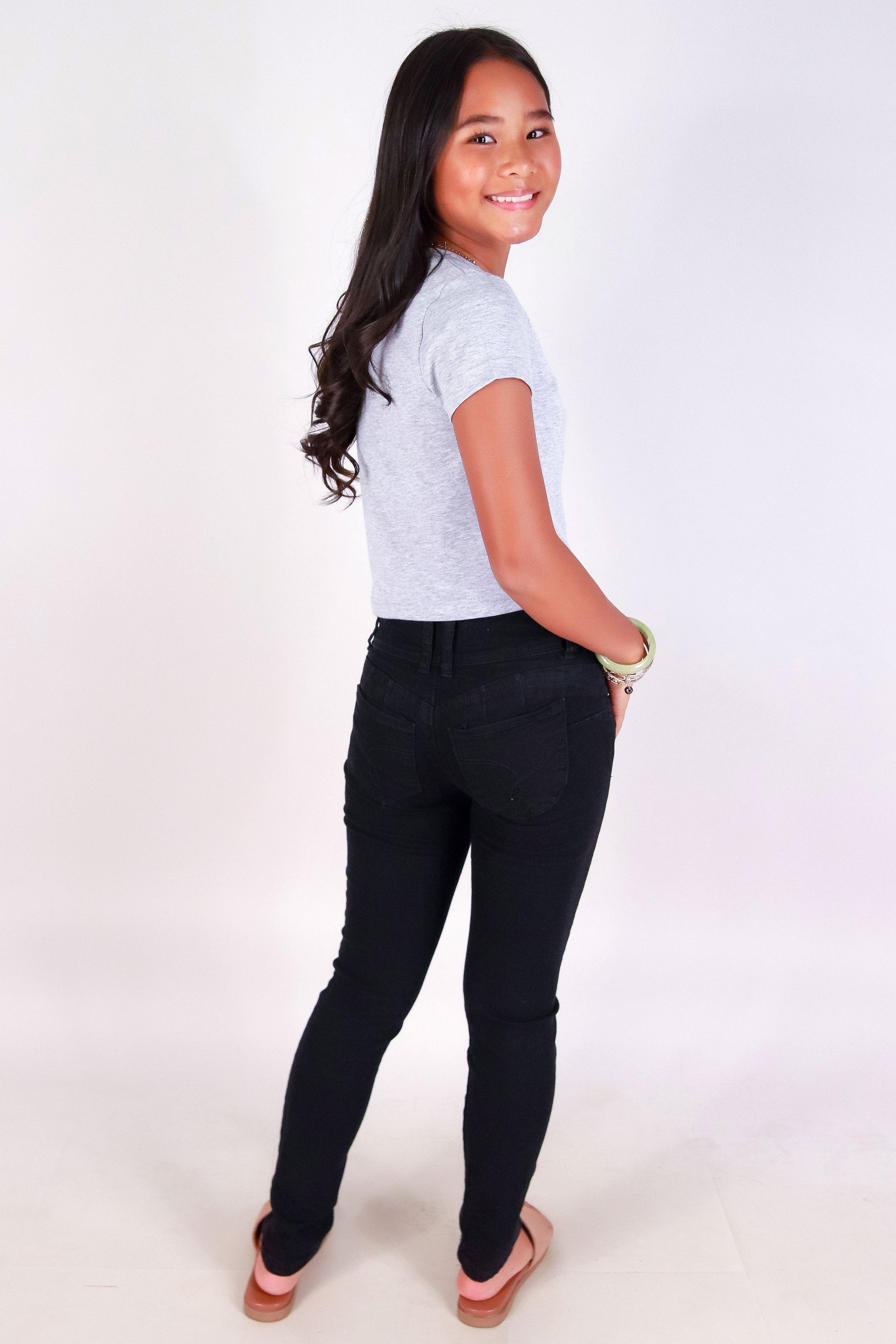 Jeans Warehouse Hawaii - DEN JEAN 2-16 - SWEETLY STYLED JEANS | KID SIZES 2-16 | By YMI JEANS