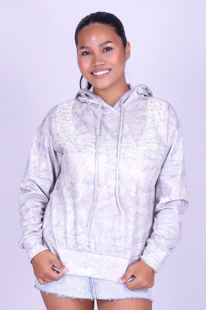 HIDDEN PARADISE HUNTING CAMO LEI HOODIE