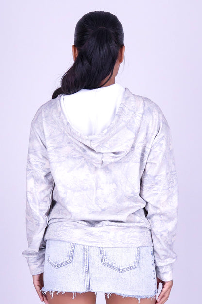 HIDDEN PARADISE HUNTING CAMO LEI HOODIE