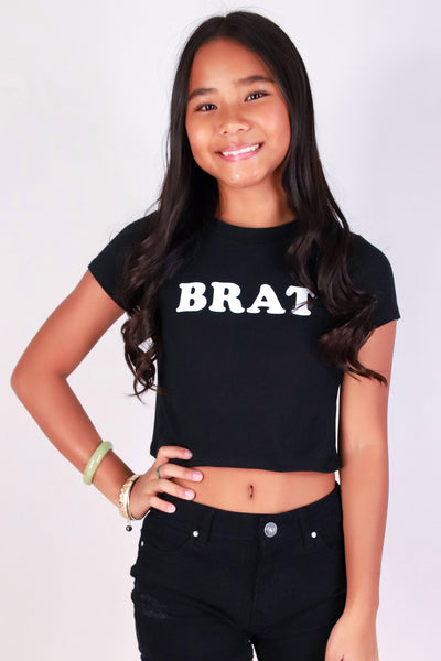 Jeans Warehouse Hawaii - S/S PRINT 2-16 - BRAT TEE | KIDS SIZE 7-16 | By LUZ
