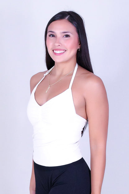 PRETTY FIT HALTER TOP