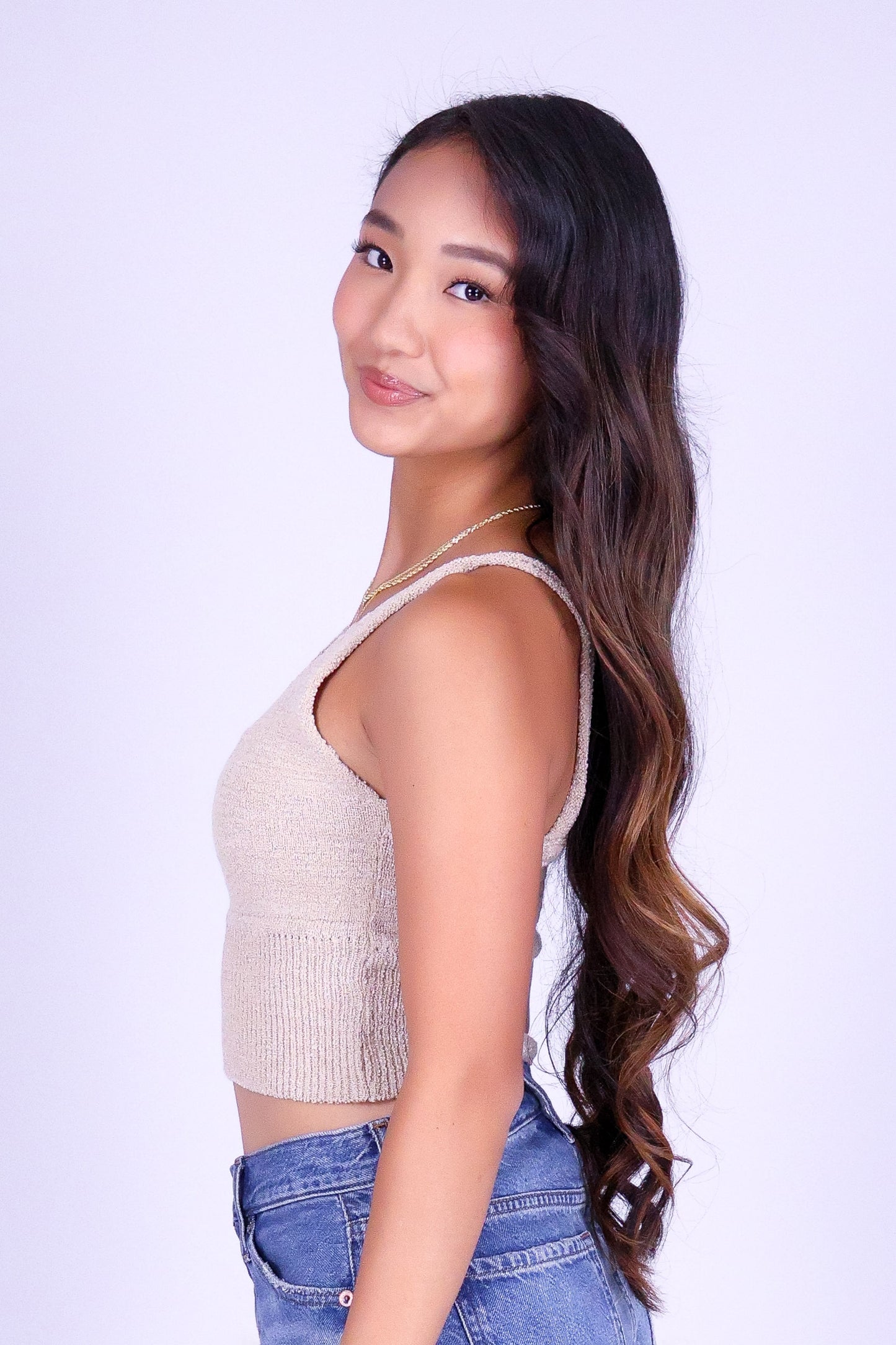 FEELING ALRIGHT KNIT TOP