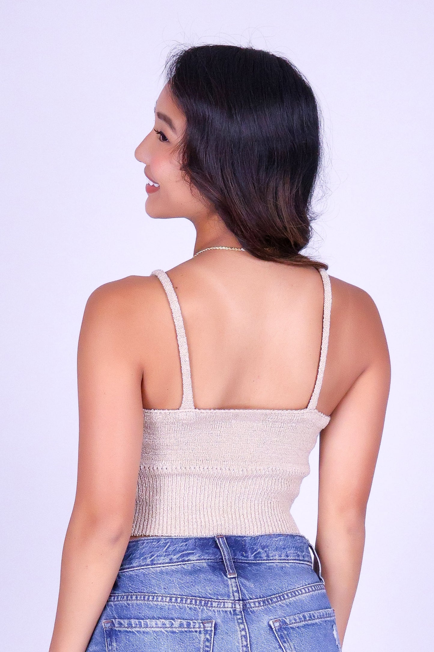 FEELING ALRIGHT KNIT TOP