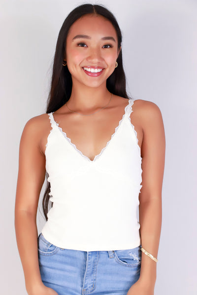 Jeans Warehouse Hawaii - SL CASUAL SOLID - SEE ME SOFTLY TOP | By ANWND