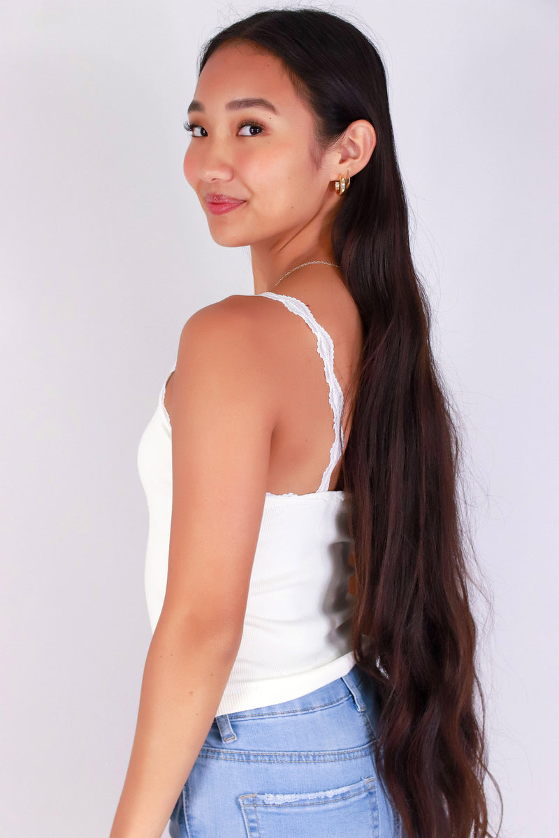 Jeans Warehouse Hawaii - SL CASUAL SOLID - SEE ME SOFTLY TOP | By ANWND