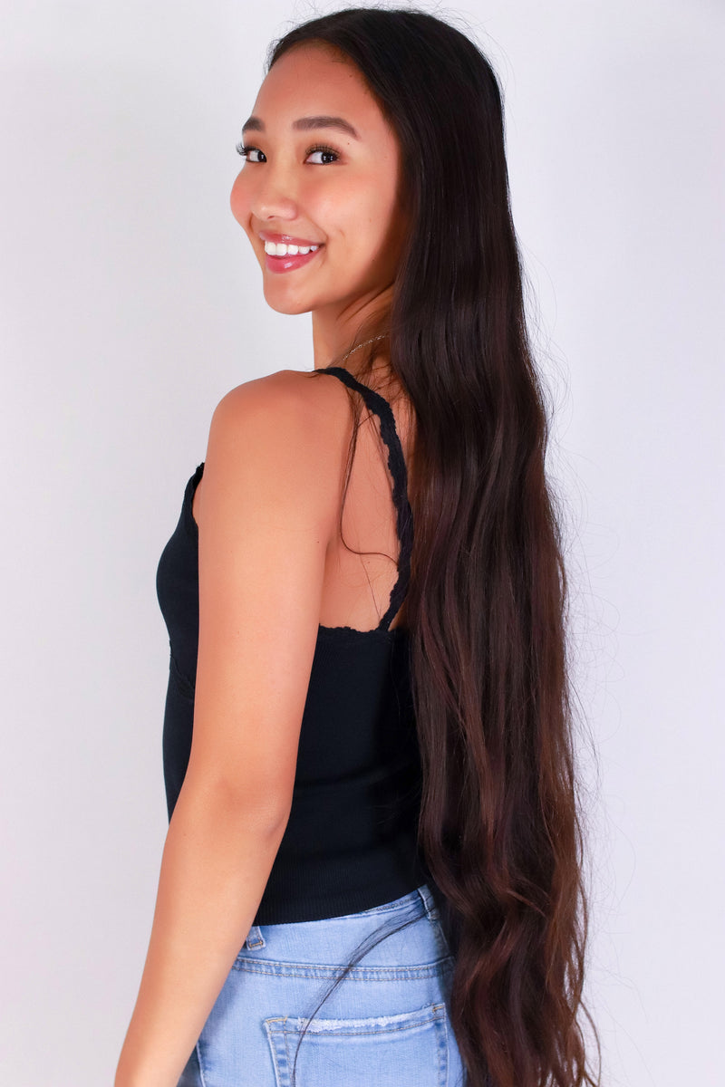 Jeans Warehouse Hawaii - SL CASUAL SOLID - SEE ME SOFTLY TOP | By ANWND